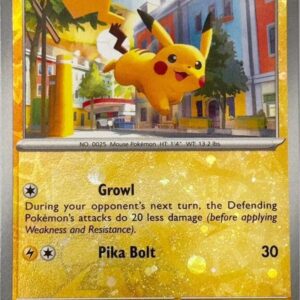 Pikachu 018/091 (Reverse Cosmos Holo) Reverse Holofoil Miscellaneous Cards & Products