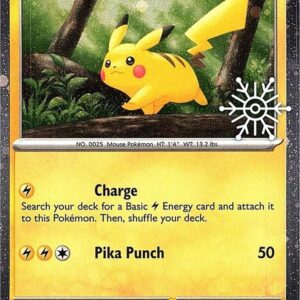 Pikachu 025/165 (Holiday Calendar) Holofoil Miscellaneous Cards & Products Pikachu 025/165 (Holiday Calendar) Holofoil Miscellaneous Cards & Products