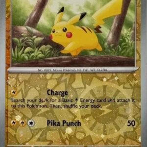 Pikachu 025/165 (Reverse Cosmos Holo) (Costco Exclusive) Holofoil Miscellaneous Cards & Products