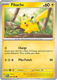 Pikachu | 025/165 (Pokemon Together) | Normal | Miscellaneous Cards & Products