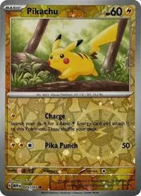 Pikachu | 025/165 (Reverse Cosmos Holo) (Costco Exclusive) | Holofoil | Miscellaneous Cards & Products