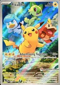 Pikachu | 027 (Pokemon Center Exclusive) | Holofoil | SV: Scarlet & Violet Promo Cards