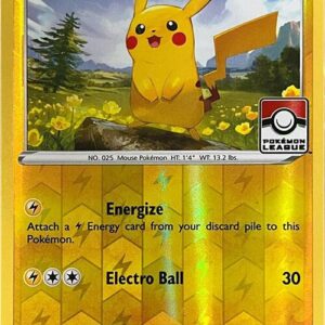 Pikachu 049/203 (Pokemon League) Reverse Holofoil League & Championship Cards Pikachu 049/203 (Pokemon League) Reverse Holofoil League & Championship Cards