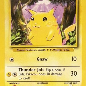 Pikachu 058/102 Normal Base Set Pikachu 058/102 Normal Base Set
