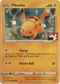 Pikachu | 065/202 (Cosmos Holo) | Holofoil | League & Championship Cards