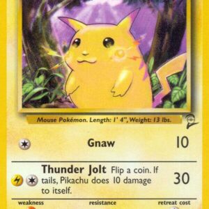 Pikachu 087/130 Normal Base Set 2