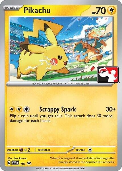 Pikachu 101 Normal SV: Scarlet & Violet Promo Cards