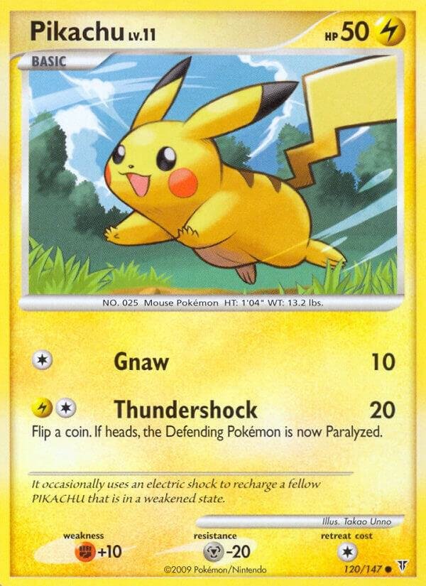 Pikachu 120 Normal Supreme Victors