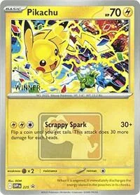 Pikachu | 225 (World Championship 2025) [Winner] | Normal | SV: Scarlet & Violet Promo Cards
