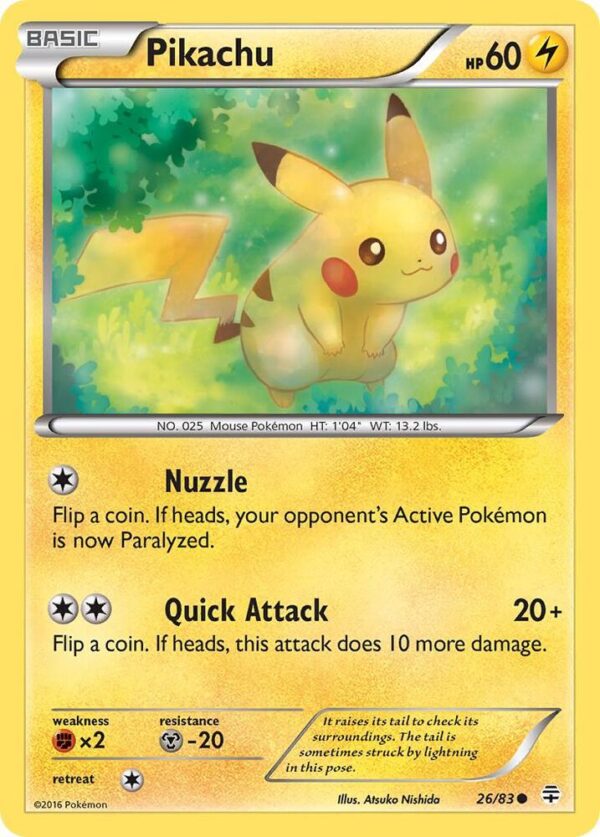 Pikachu 26/83 Normal Generations