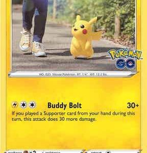 Pikachu (27) 027/078 Reverse Holofoil Pokemon GO