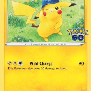 Pikachu (28) 028/078 Reverse Holofoil Pokemon GO