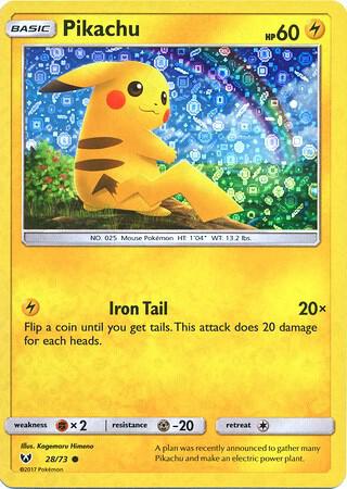 Pikachu 28/73 (General Mills) 028/073 Holofoil Miscellaneous Cards & Products Pikachu 28/73 (General Mills) 028/073 Holofoil Miscellaneous Cards & Products