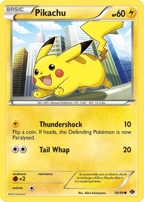 Pikachu 39/99 Reverse Holofoil Next Destinies Pikachu 39/99 Reverse Holofoil Next Destinies