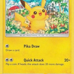 Pikachu 4/12 004/012 Holofoil McDonald’s Promos 2018