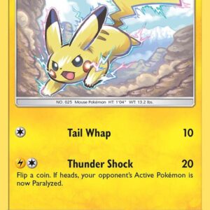 Pikachu 40/147 Reverse Holofoil SM – Burning Shadows