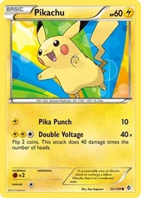 Pikachu | 50/149 | Reverse Holofoil | Boundaries Crossed