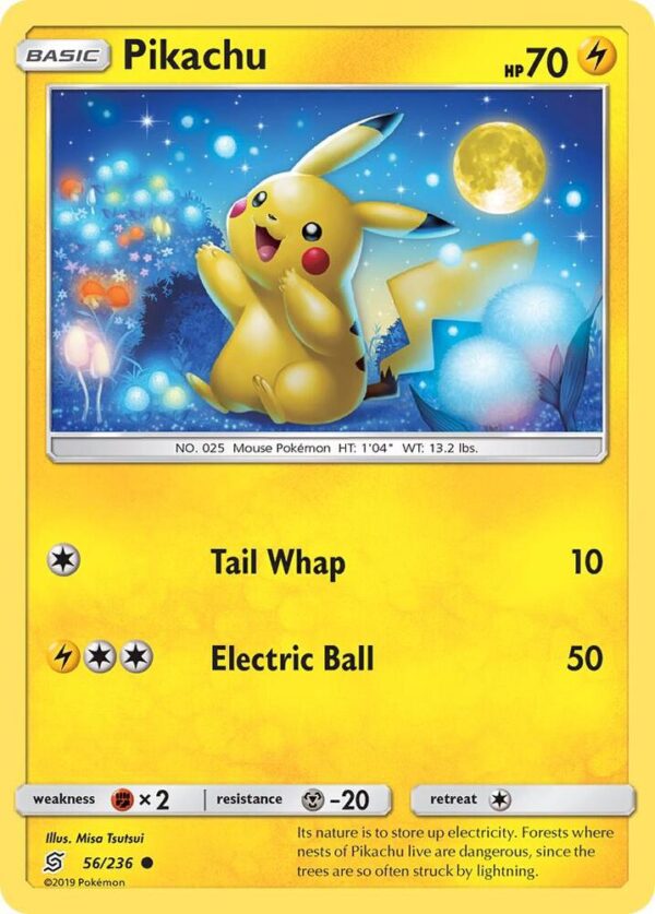 Pikachu (56) 56/236 Normal SM – Unified Minds