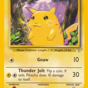 Pikachu 58/102 (E3 Stamped) 058/102 Normal Miscellaneous Cards & Products
