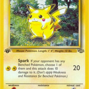 Pikachu 60/64 Unlimited Jungle Pikachu 60/64 Unlimited Jungle