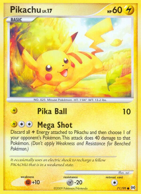 Pikachu 71/99 Reverse Holofoil Arceus
