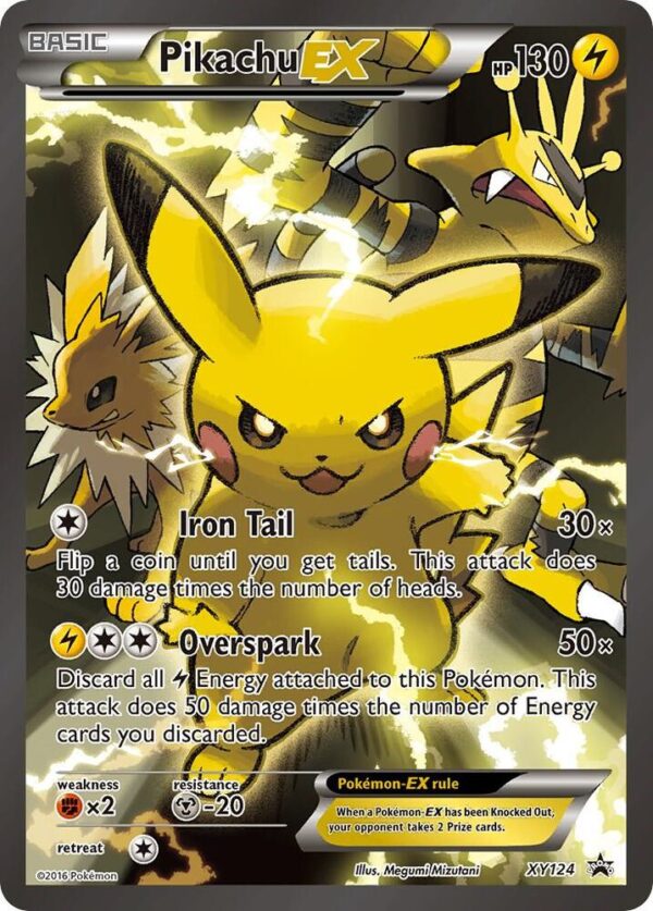 Pikachu EX XY124 Holofoil XY Promos