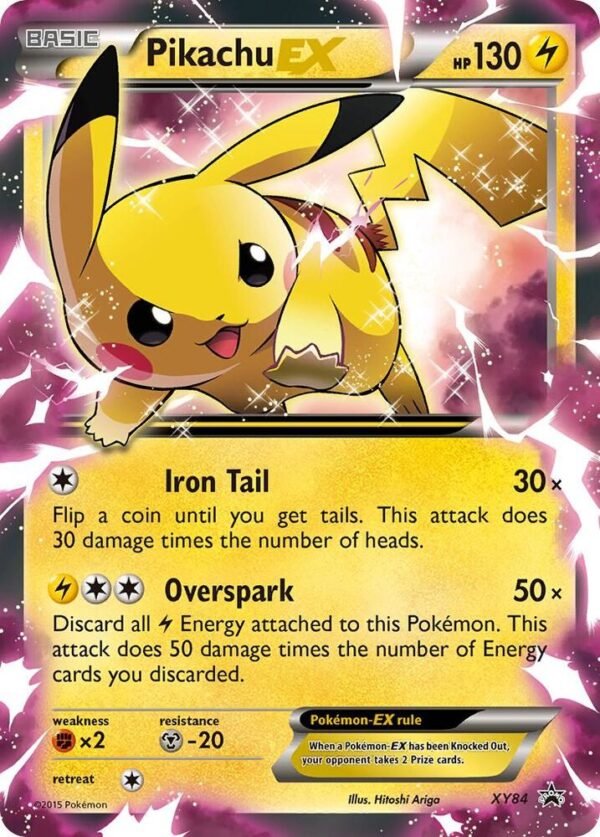 Pikachu EX XY84 Holofoil XY Promos