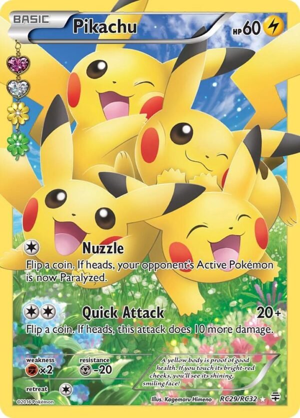 Pikachu (Full Art) RC29/RC32 Holofoil Generations: Radiant Collection