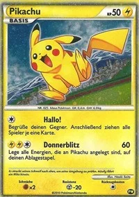 Pikachu (German) | PW 6 | Holofoil | Pikachu World Collection Promos