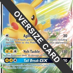 Pikachu GX SM232 Holofoil Jumbo Cards Pikachu GX SM232 Holofoil Jumbo Cards