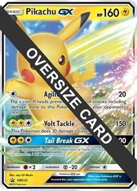 Pikachu GX | SM232 | Holofoil | Jumbo Cards
