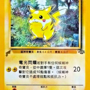 Pikachu (Jungle) 60 Normal Pikachu World Collection Promos