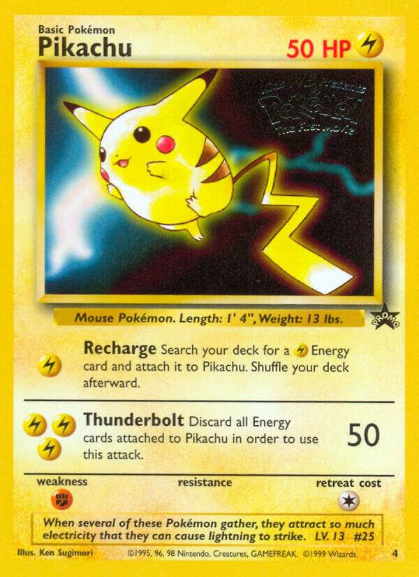 Pikachu (Movie Promo) 04/53 Normal WoTC Promo