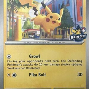 Pikachu (Rain City Showcase) 062/193 Normal Miscellaneous Cards & Products Pikachu (Rain City Showcase) 062/193 Normal Miscellaneous Cards & Products