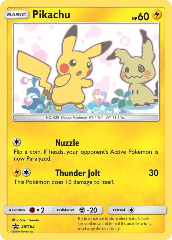 Pikachu SM162 Holofoil SM Promos Pikachu SM162 Holofoil SM Promos