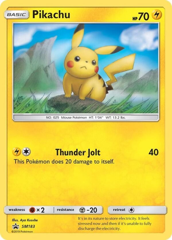 Pikachu SM183 Holofoil SM Promos Pikachu SM183 Holofoil SM Promos