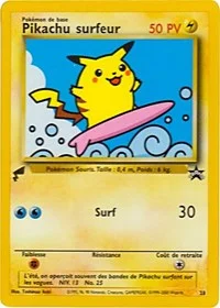 Pikachu (Surfing) | 28 | Normal | Pikachu World Collection Promos Pikachu (Surfing) | 28 | Normal | Pikachu World Collection Promos