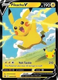 Pikachu V | SWSH143 | Holofoil | SWSH: Sword & Shield Promo Cards