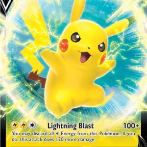 Pikachu V SWSH198 Holofoil SWSH: Sword & Shield Promo Cards
