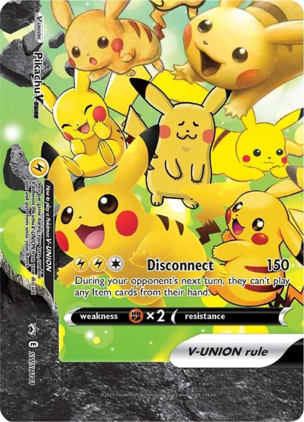 Pikachu V-Union SWSH141 Holofoil SWSH: Sword & Shield Promo Cards