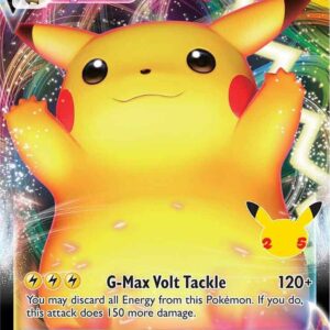 Pikachu VMAX SWSH062 Holofoil SWSH: Sword & Shield Promo Cards Pikachu VMAX SWSH062 Holofoil SWSH: Sword & Shield Promo Cards