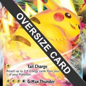 Pikachu VMAX SWSH286 Holofoil Jumbo Cards