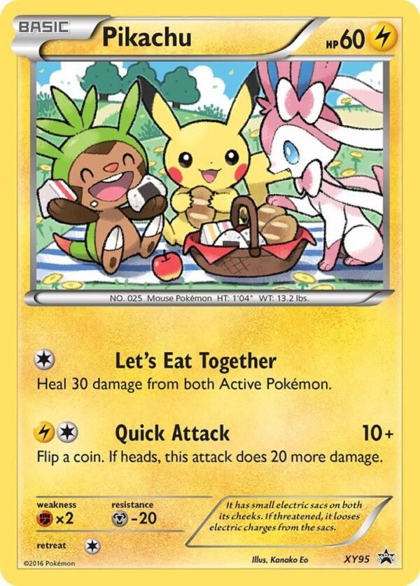 Pikachu XY95 Holofoil XY Promos