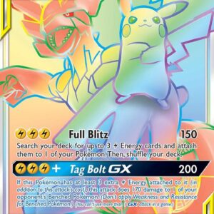 Pikachu & Zekrom GX (Secret) 184/181 Holofoil SM – Team Up