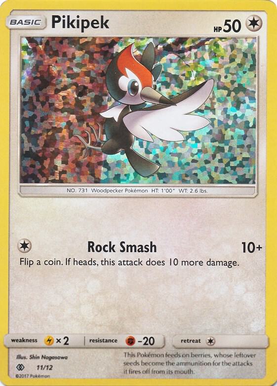 Pikipek 11/12 011/012 Holofoil McDonald’s Promos 2017 Pikipek 11/12 011/012 Holofoil McDonald’s Promos 2017