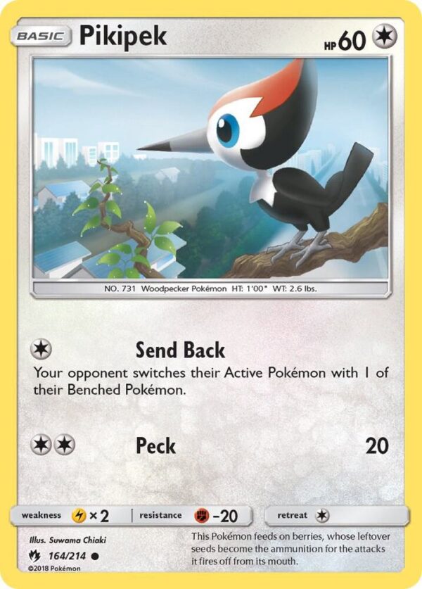 Pikipek (164) 164/214 Normal SM – Lost Thunder