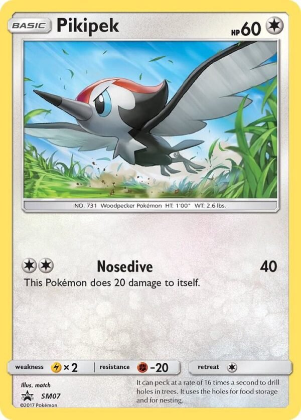Pikipek SM07 Holofoil SM Promos Pikipek SM07 Holofoil SM Promos