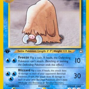 Piloswine 044/111 1st Edition Neo Genesis
