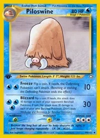 Piloswine | 044/111 | Unlimited | Neo Genesis