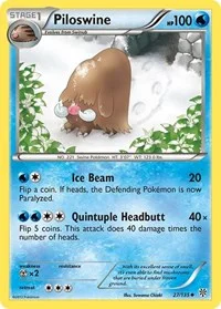 Piloswine | 27/135 | Reverse Holofoil | Plasma Storm
